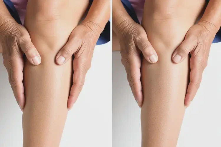 老人小腿起濕疹不管它會自己痊愈嗎(圖1)