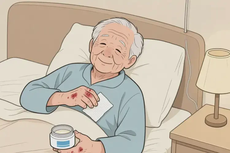 高齡老人全身偶爾起濕疹能不能根治(圖1)