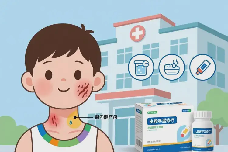 兒童脖子上出濕疹可不可以根治(圖3)