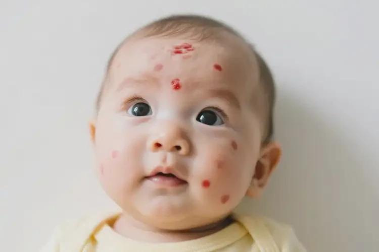 新生兒臉上容易長濕疹可不可以根治(圖1)
