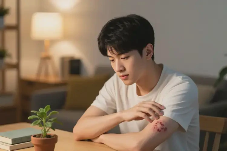 男生手臂出濕疹可不可以根治(圖1)
