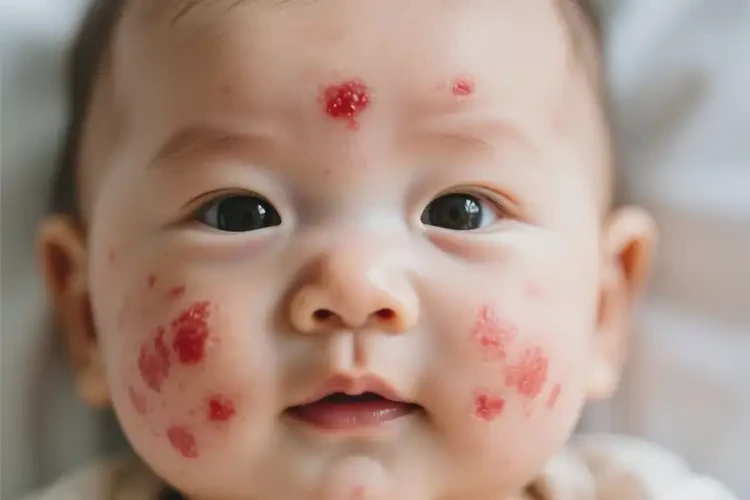 嬰兒面部長濕疹可不可以根治(圖1)