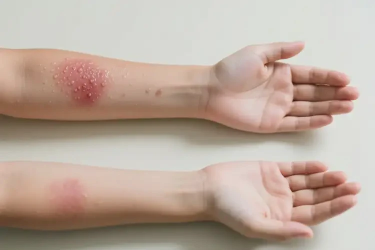 青少年手臂上經(jīng)常起濕疹不管它會(huì)自己痊愈嗎(圖3)