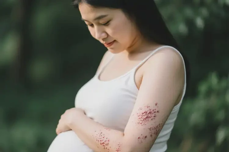 孕婦手臂上長(zhǎng)濕疹可不可以徹底自愈(圖2)