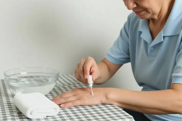 高齡老人四肢出濕疹能不能根治(圖1)