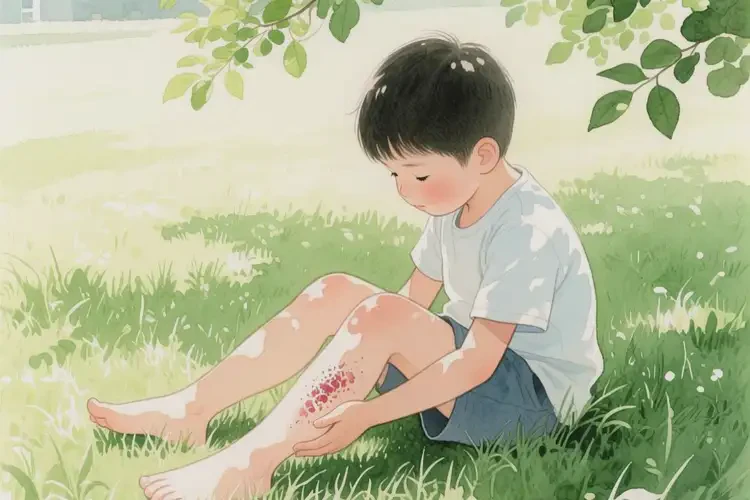 孩子小腿上容易長濕疹可不可以徹底自愈(圖3)