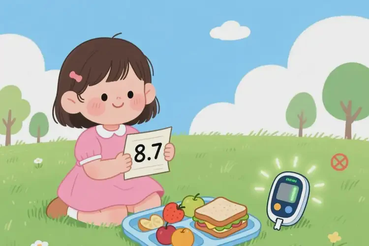 小孩中餐血糖8點(diǎn)7是糖尿病嗎(圖2)