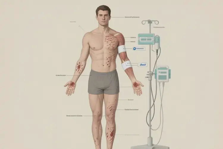 男人全身起濕疹能不能根治(圖3)