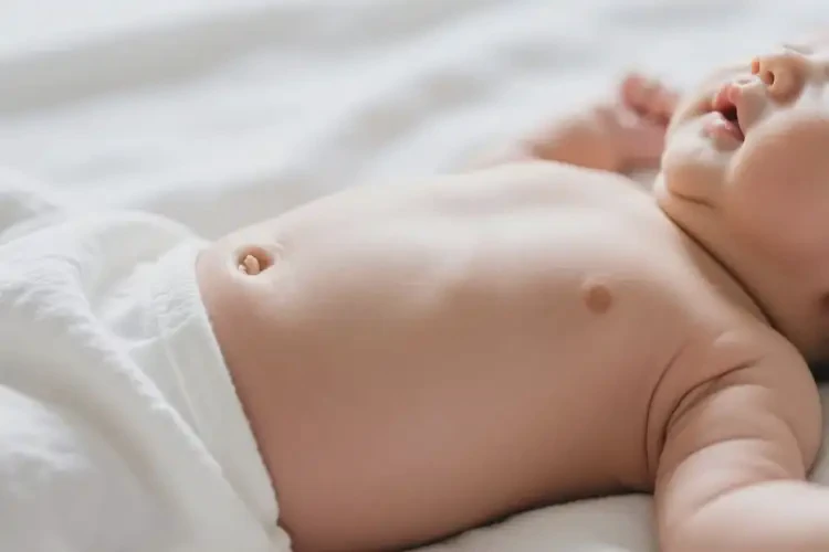 新生兒肚子容易起濕疹可不可以根治(圖1)
