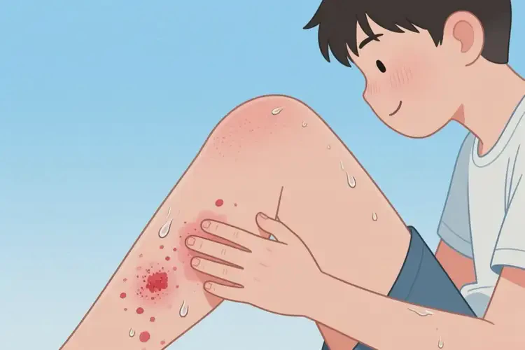 男生小腿有濕疹可不可以根治(圖2)