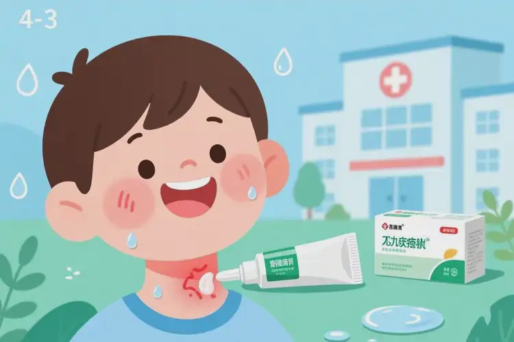 兒童脖子上出濕疹可不可以根治(圖2)