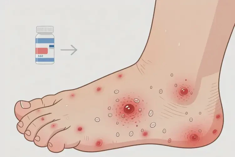 兒童腳上起濕疹可不可以根治(圖1)