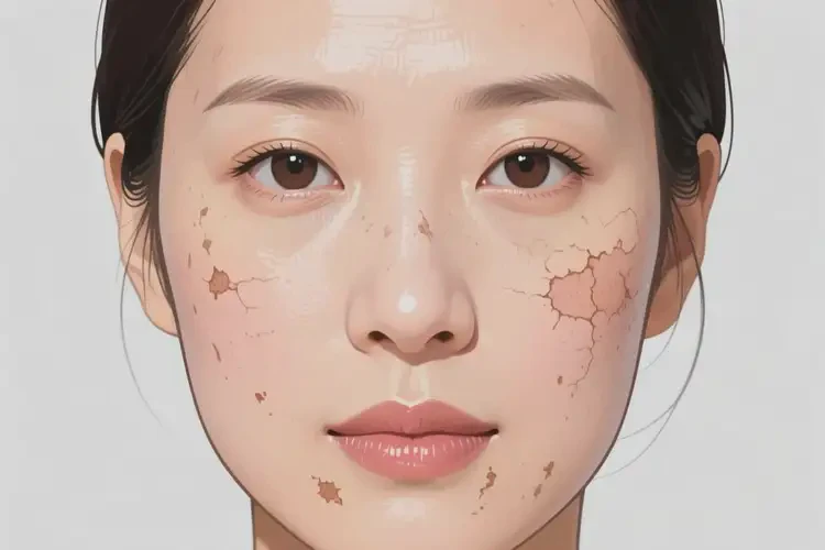 女性面部出現(xiàn)濕疹可以徹底自愈嗎(圖2)