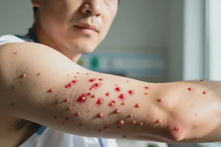 男性身上長濕疹能靠自己自愈嗎(圖4)