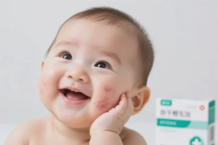嬰兒面部經(jīng)常長濕疹可不可以根治(圖3)