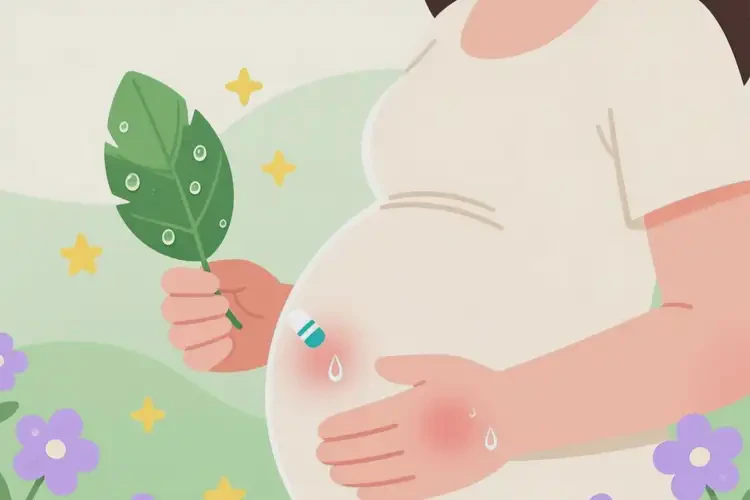 孕婦四肢偶爾長濕疹可不可以根治(圖1)