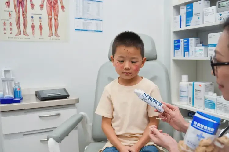 孩子臉上出濕疹可不可以徹底自愈(圖3)