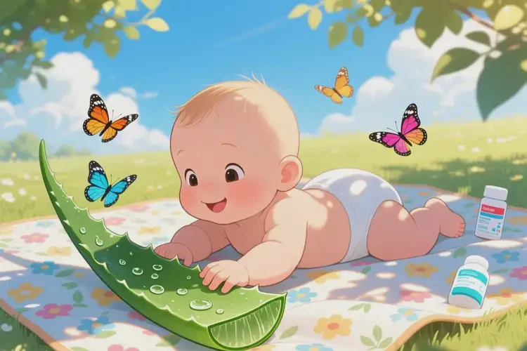 嬰兒身上出現(xiàn)濕疹不管它會自己痊愈嗎(圖1)