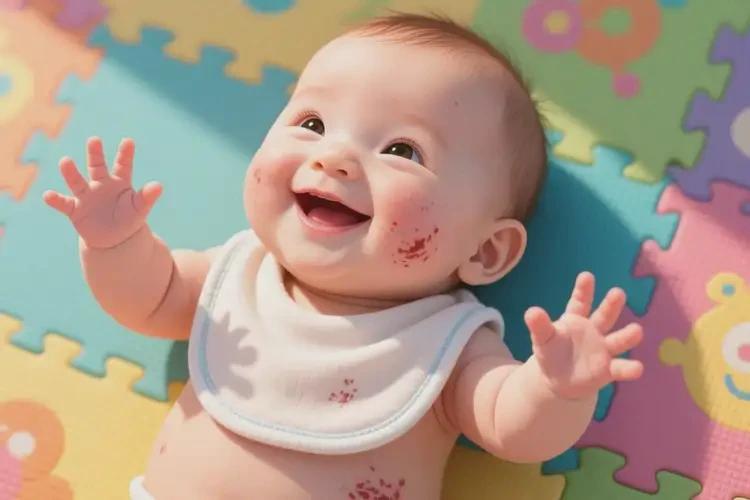 幼兒脖子有濕疹不管它會(huì)自己自愈嗎(圖3)