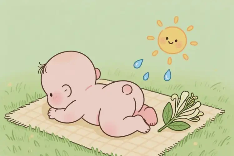 小兒屁股起濕疹不管它會自己痊愈嗎(圖2)