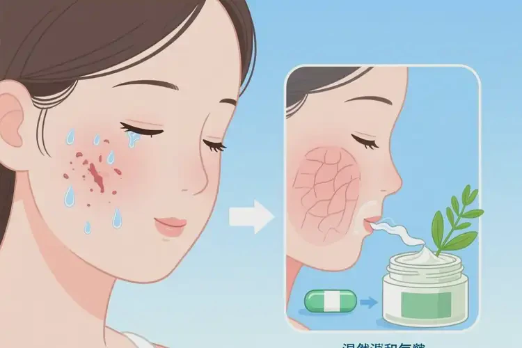 產(chǎn)婦面部經(jīng)常起濕疹能夠徹底治愈嗎(圖4)