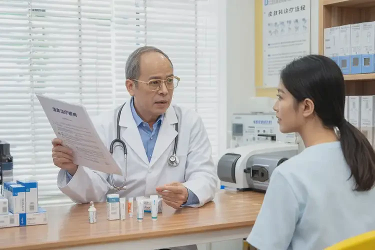 女生臉上容易起濕疹可以徹底自愈嗎(圖2)