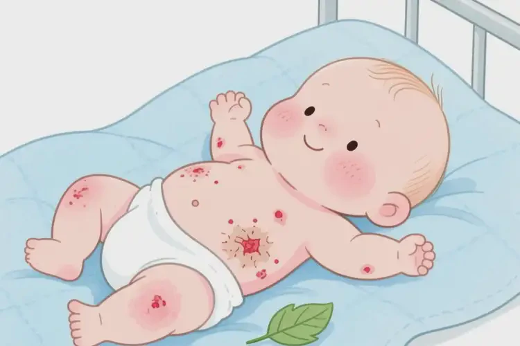 嬰兒肚子上經(jīng)常起濕疹可不可以根治(圖4)