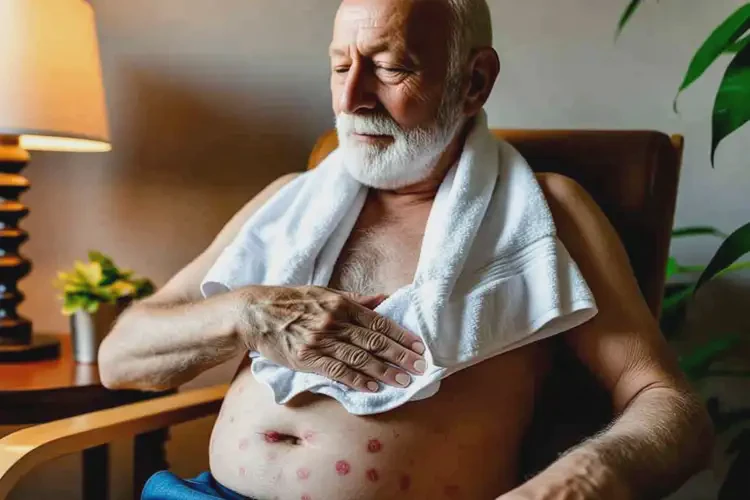 高齡老人肚子上容易起濕疹能不能根治(圖2)