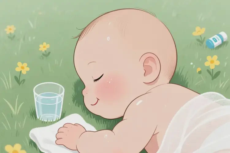 嬰兒身上出現(xiàn)濕疹不管它會自己痊愈嗎(圖2)