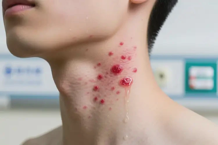 男生脖子上长湿疹可不可以根治(图4)