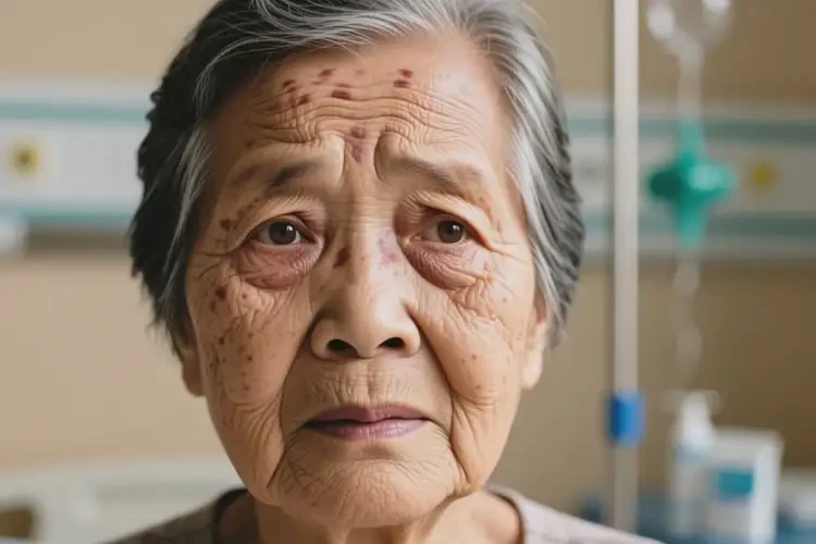 老年人面部長濕疹不管它會自己痊愈嗎(圖3)
