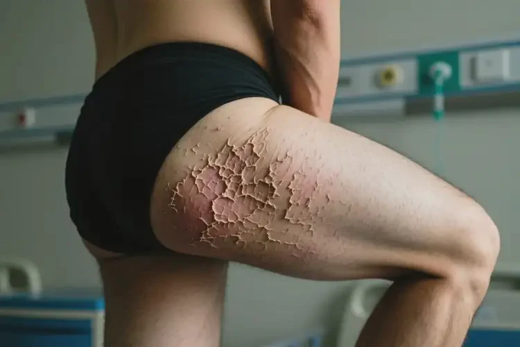 男生屁股長濕疹可不可以根治(圖1)