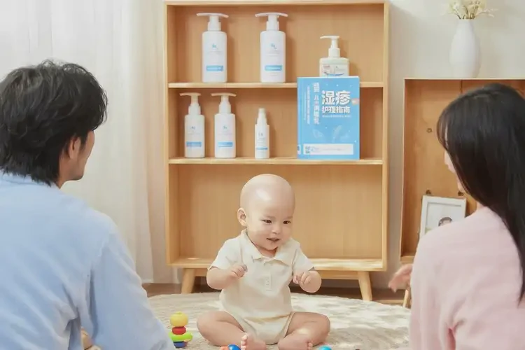 小兒肚子偶爾起濕疹能夠徹底治愈嗎(圖1)