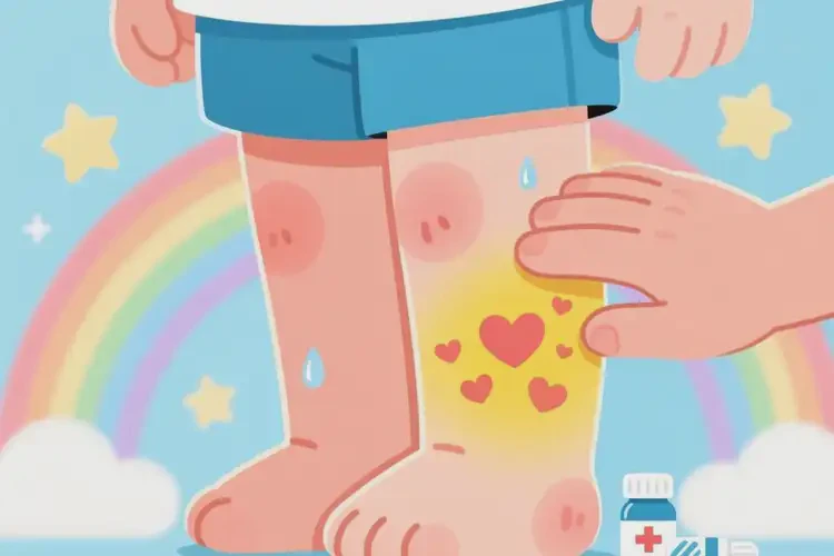 少兒小腿經(jīng)常起濕疹可不可以根治(圖2)