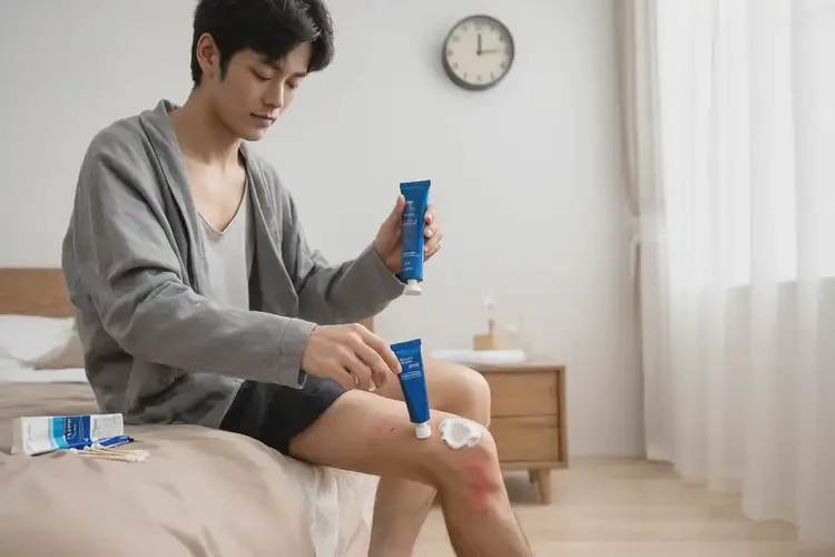 男生小腿上起濕疹可不可以根治(圖2)