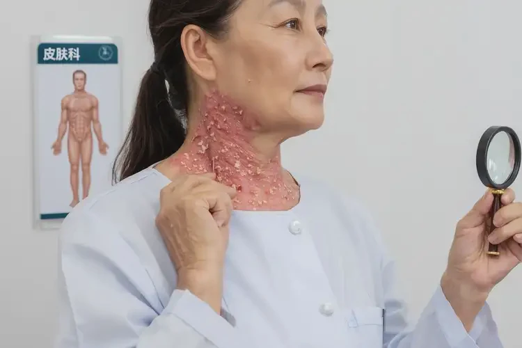 女人脖子上容易起濕疹能不能根治(圖3)
