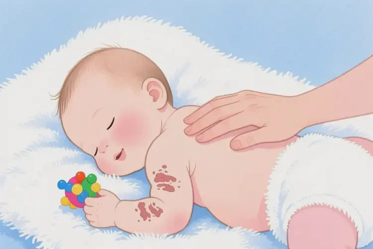 寶寶身上起濕疹可不可以根治(圖3)