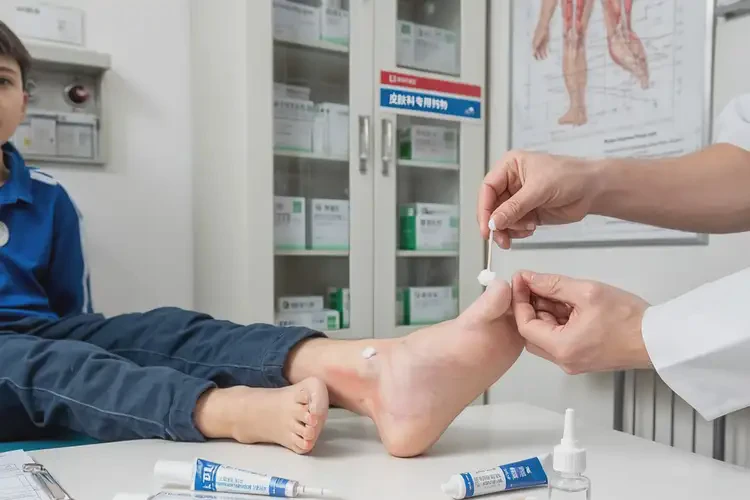 中學(xué)生腳上起濕疹能夠徹底治愈嗎(圖3)