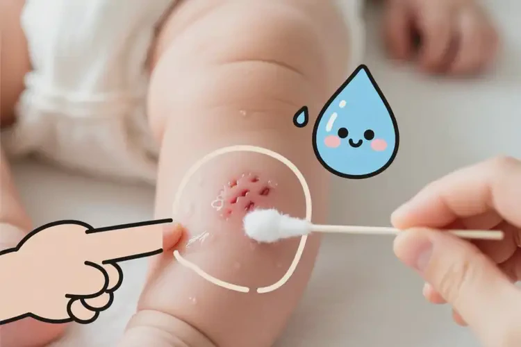 嬰兒小腿上經(jīng)常長濕疹可不可以根治(圖1)