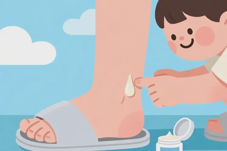 儿童脚上容易长湿疹可不可以根治(图2)