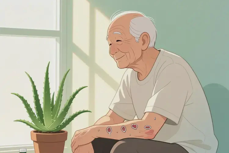 老人身上容易起濕疹不管它會自己自愈嗎(圖2)