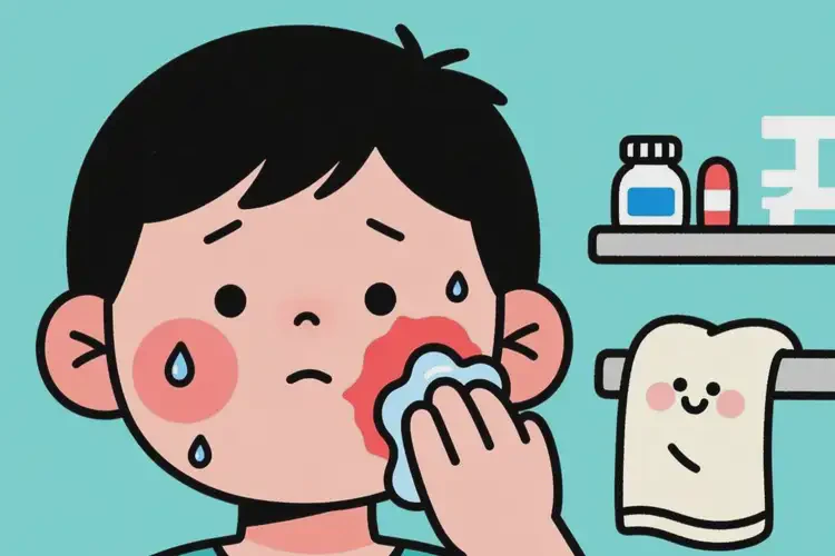 孩子面部经常起湿疹可不可以根治(图1)