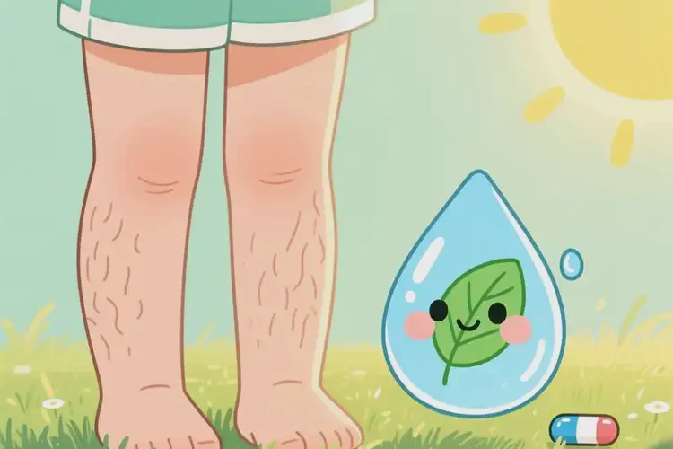 少兒大腿容易長濕疹可不可以根治(圖1)