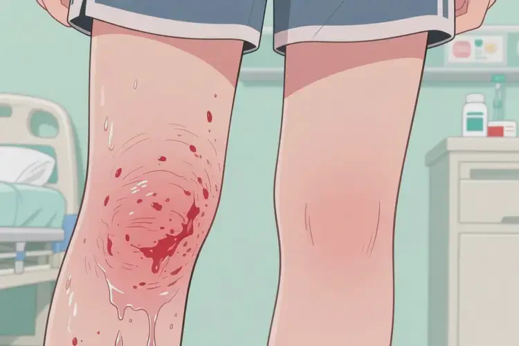 青少年大腿上长湿疹可以彻底自愈吗(图3)