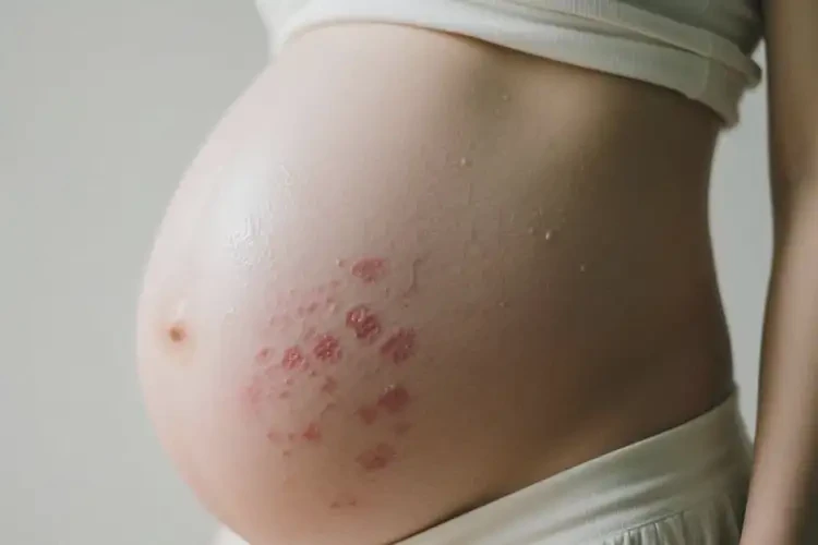 孕婦肚子上容易長濕疹可不可以根治(圖4)