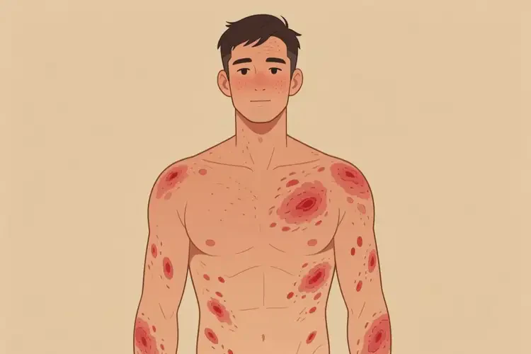 男人全身起濕疹能不能根治(圖2)