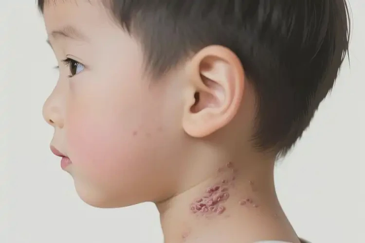小孩脖子出現(xiàn)濕疹可不可以根治(圖3)