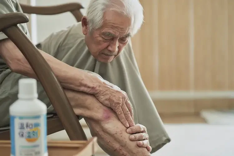高齡老人小腿上經(jīng)常長濕疹不管它會自己好嗎(圖3)