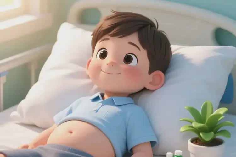 小學(xué)生肚子上出濕疹能夠徹底治愈嗎(圖4)