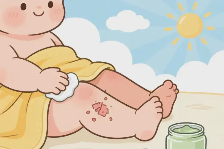 寶寶大腿上長濕疹可不可以根治(圖3)